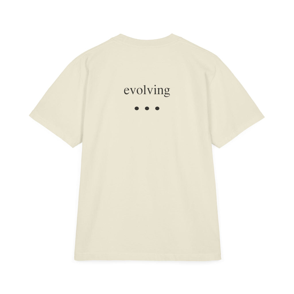 Still Becoming / Evolving Graphic T‑Shirt — Minimal Inspirational Tee