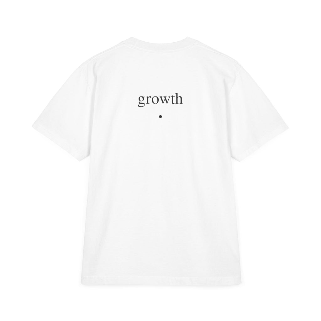 T-Shirt — Minimal "i almosttt replied / growth" Graphic Tee