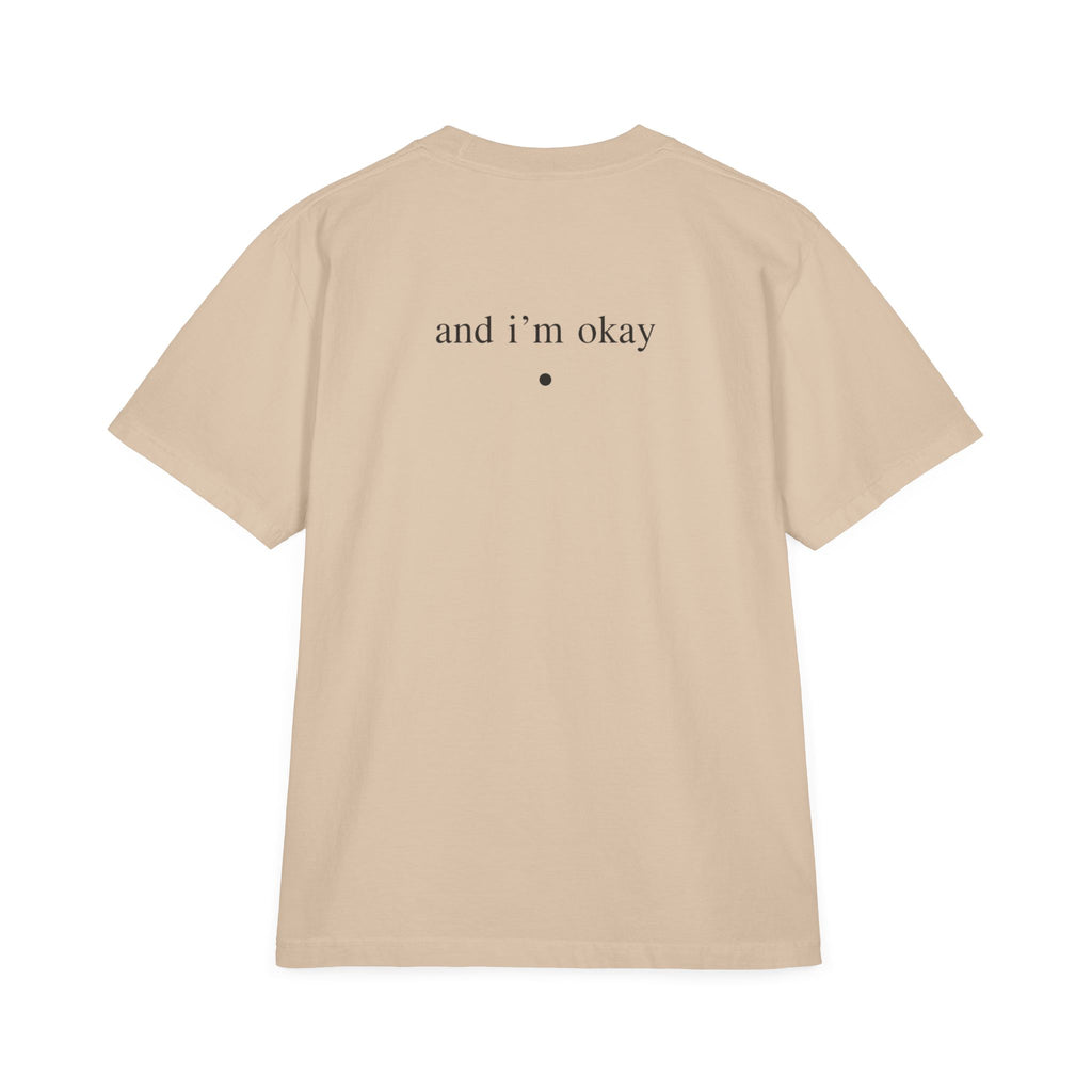 Minimalist "it is what it is" Tee — Relaxed Drop-Shoulder T-Shirt