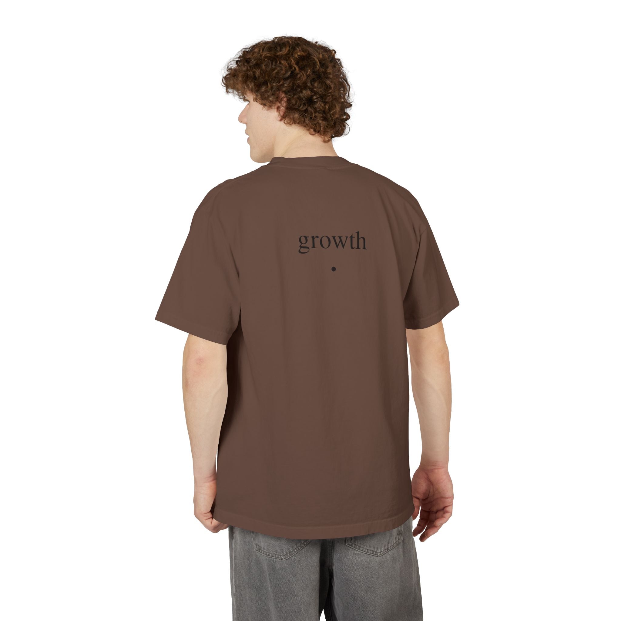 T-Shirt — Minimal "i almosttt replied / growth" Graphic Tee