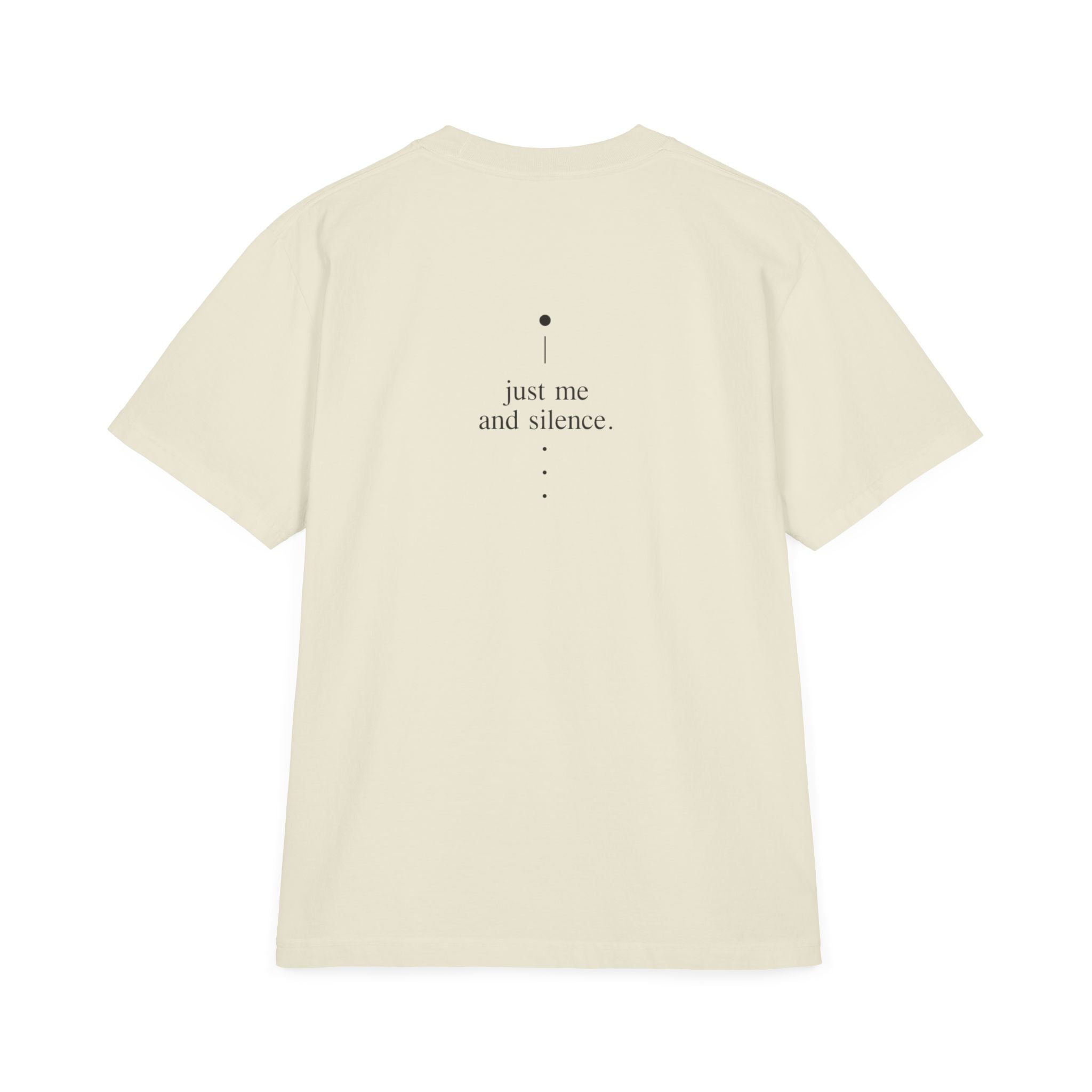 Quiet After 2am T-Shirt — "it gets quiet... after 2am" Minimalist Tee