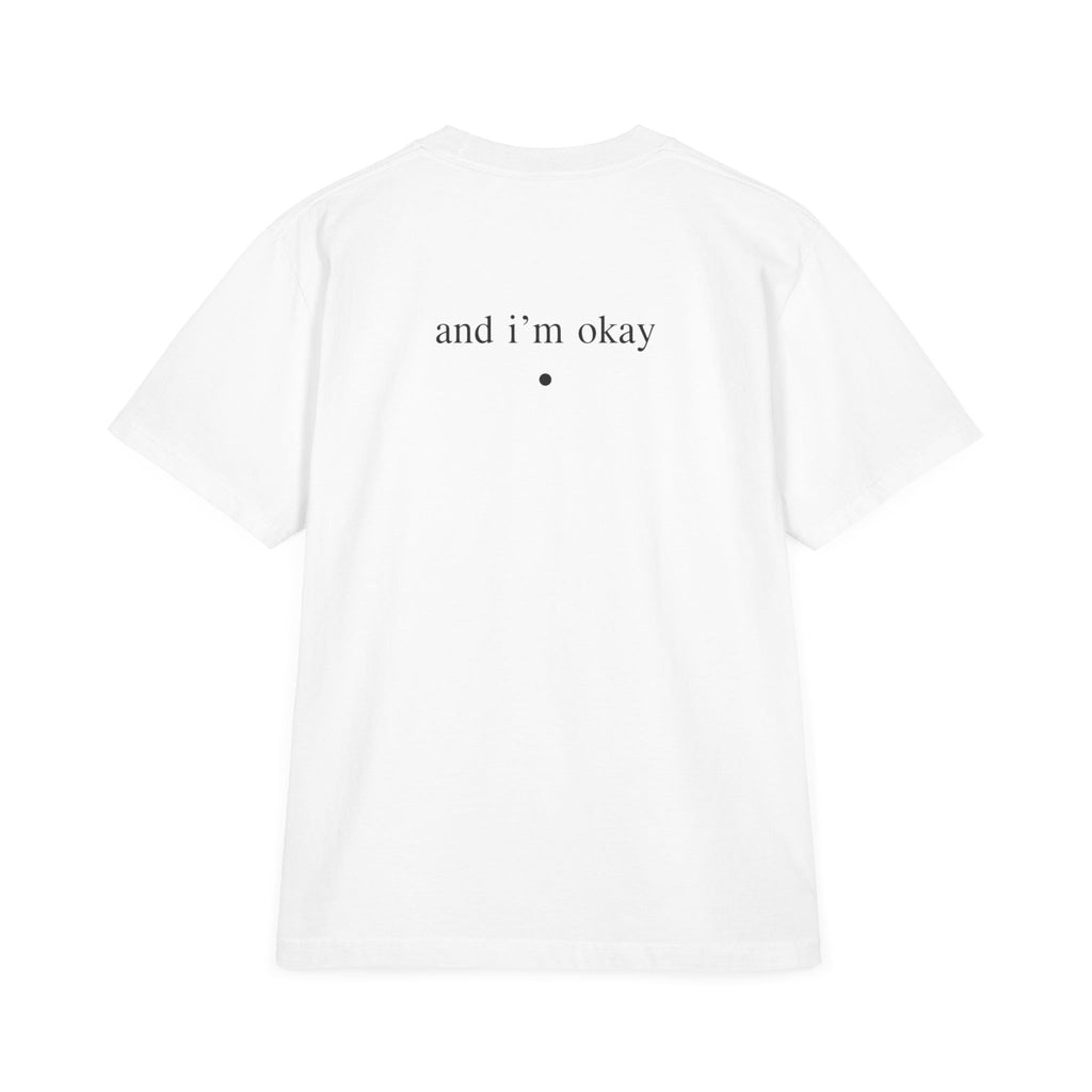 Minimalist "it is what it is" Tee — Relaxed Drop-Shoulder T-Shirt