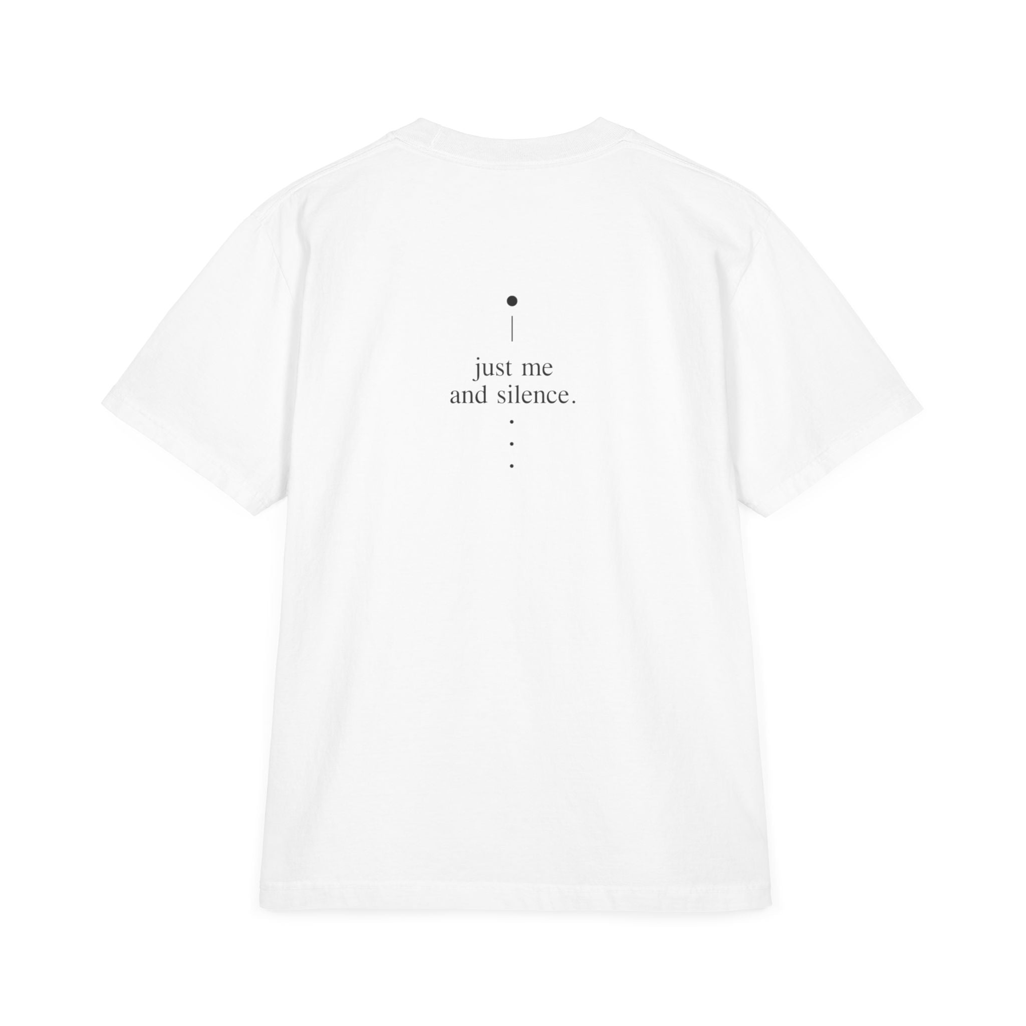 Quiet After 2am T-Shirt — "it gets quiet... after 2am" Minimalist Tee