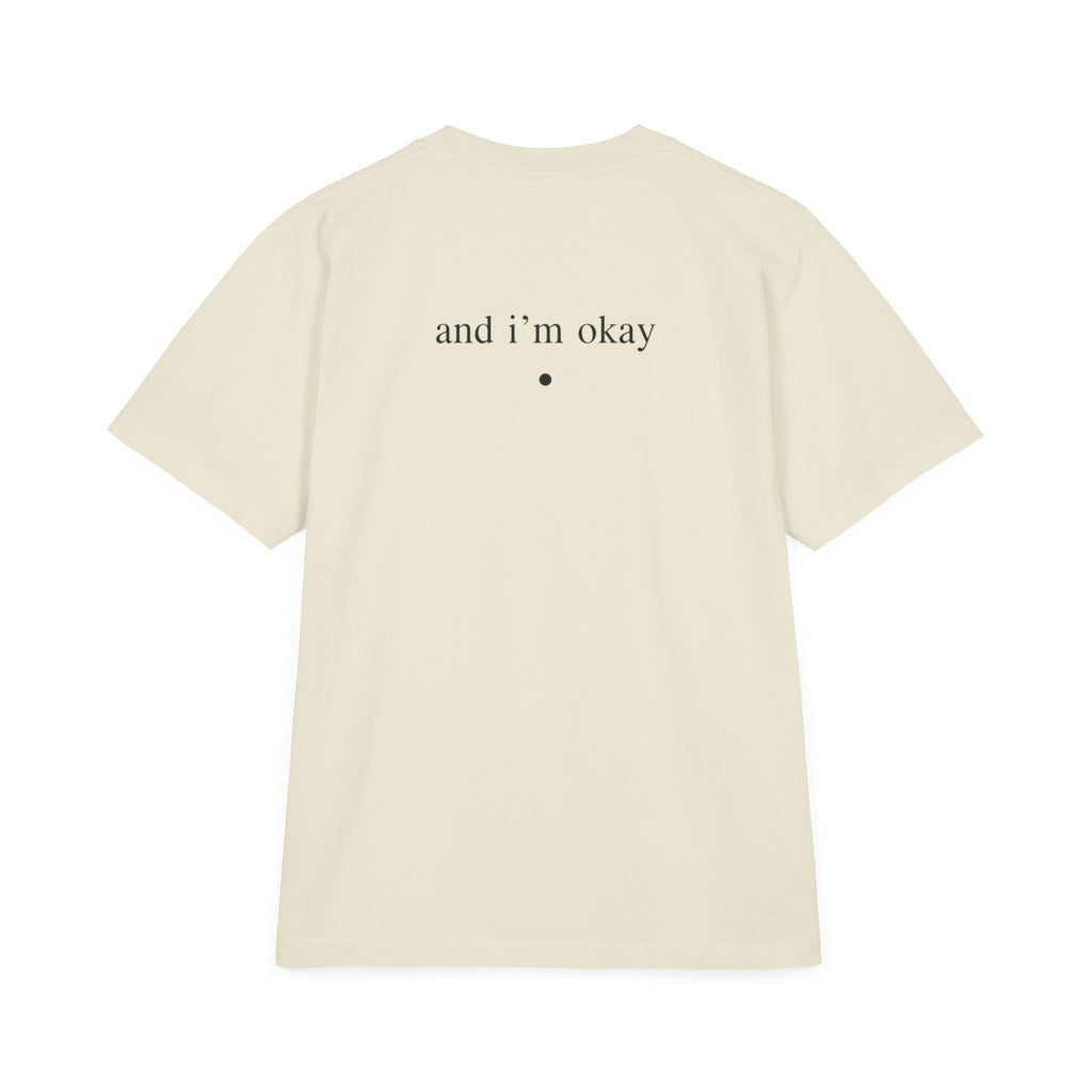 Minimalist "it is what it is" Tee — Relaxed Drop-Shoulder T-Shirt