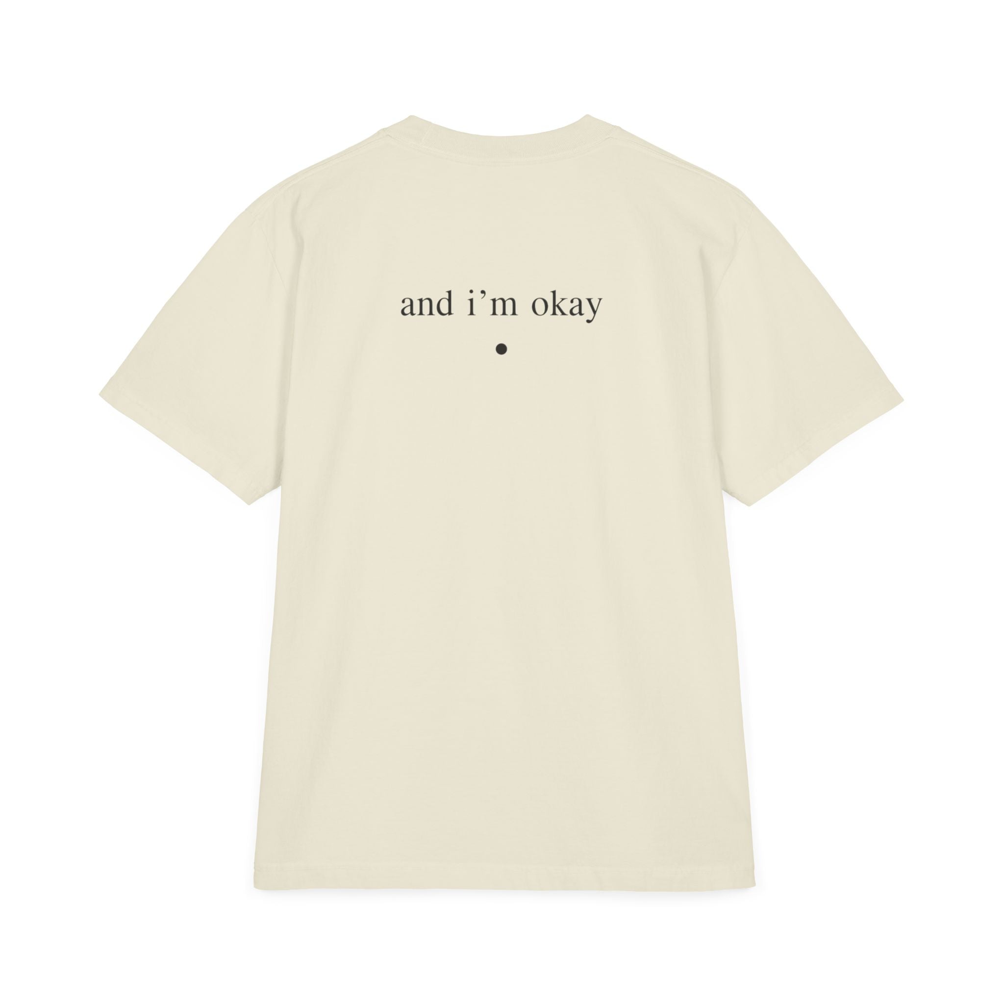 Minimalist "it is what it is" Tee — Relaxed Drop-Shoulder T-Shirt