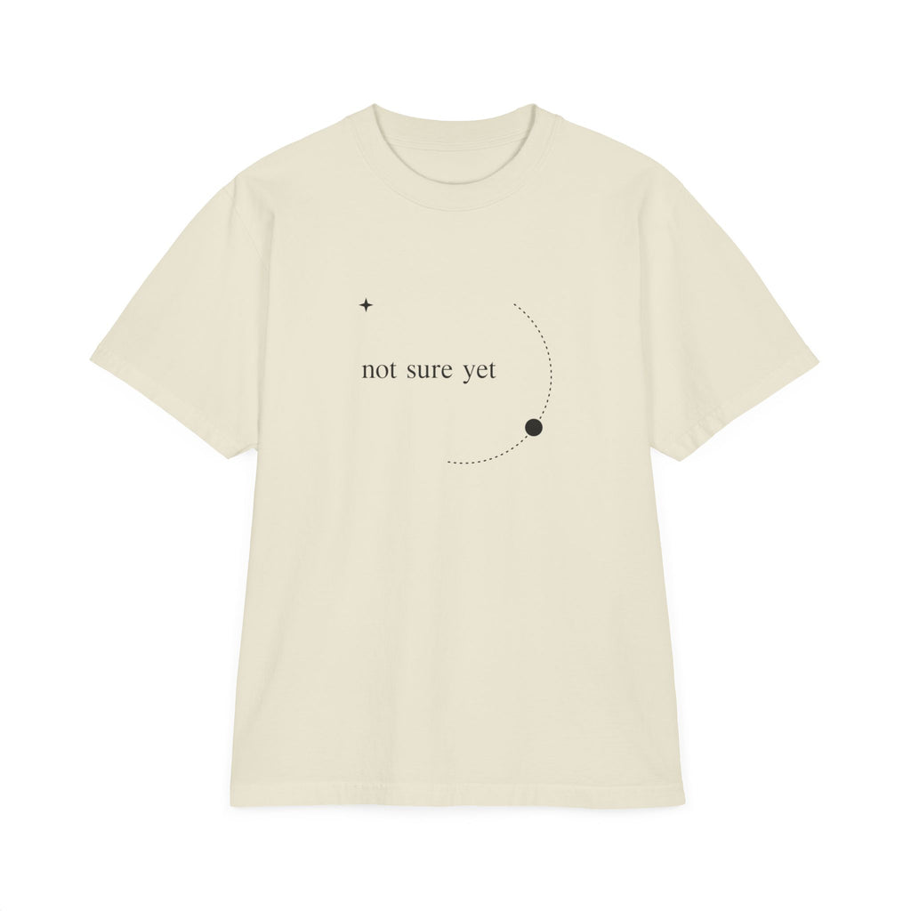 Minimal 'not sure yet / figuring' Graphic T-Shirt — Casual Unisex Tee