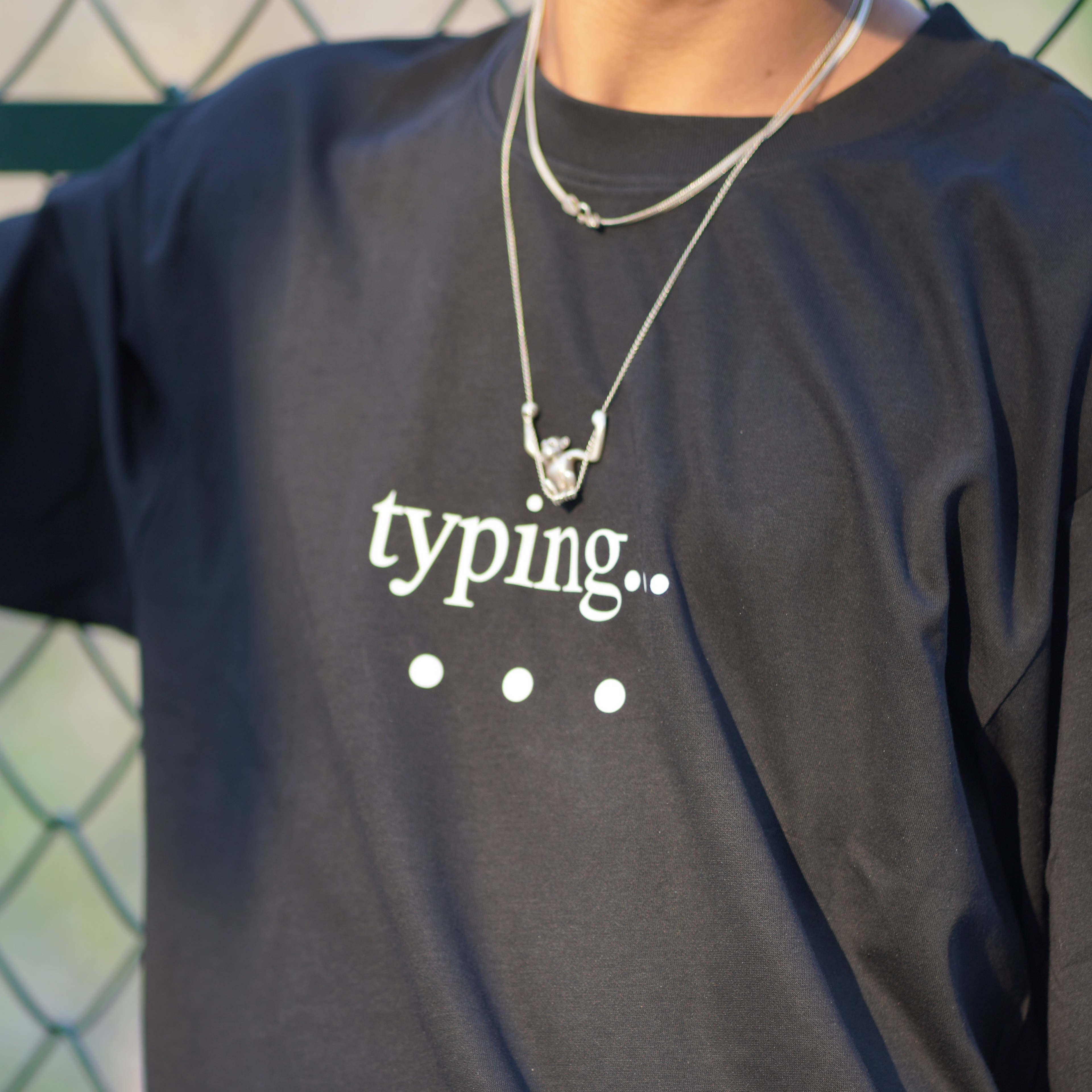 TYPING... NEVER MIND TEE