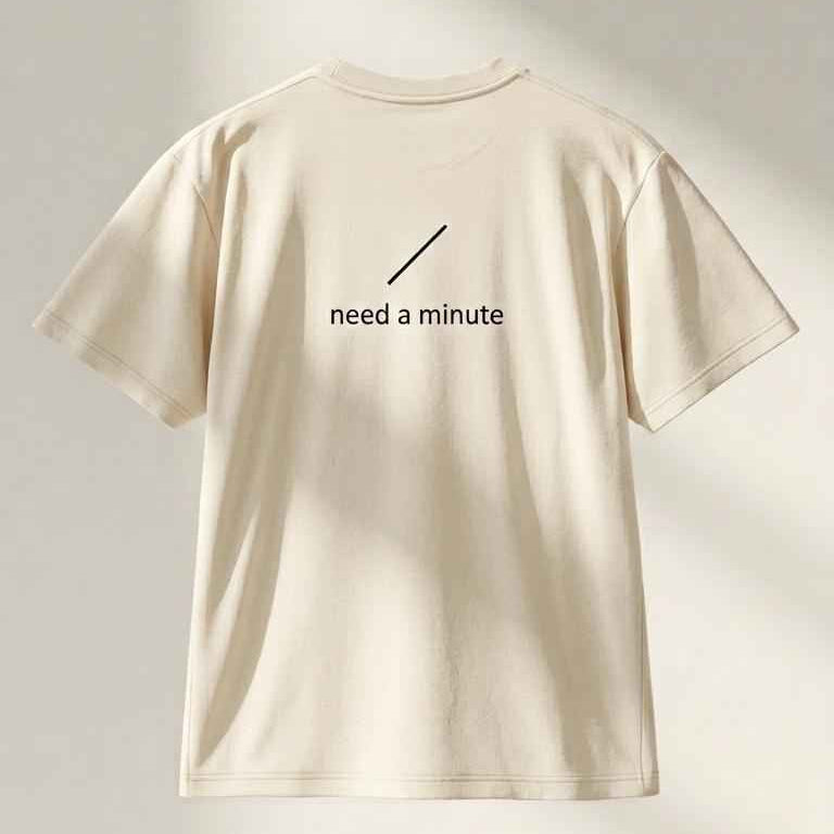 LOW BATTERY, NEED A MINUTE TEE